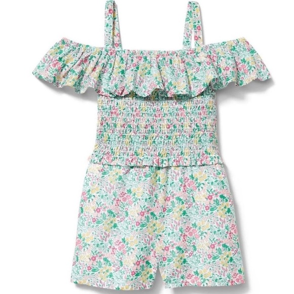Janie and Jack Other - Janie and Jack Floral Toddler Romper